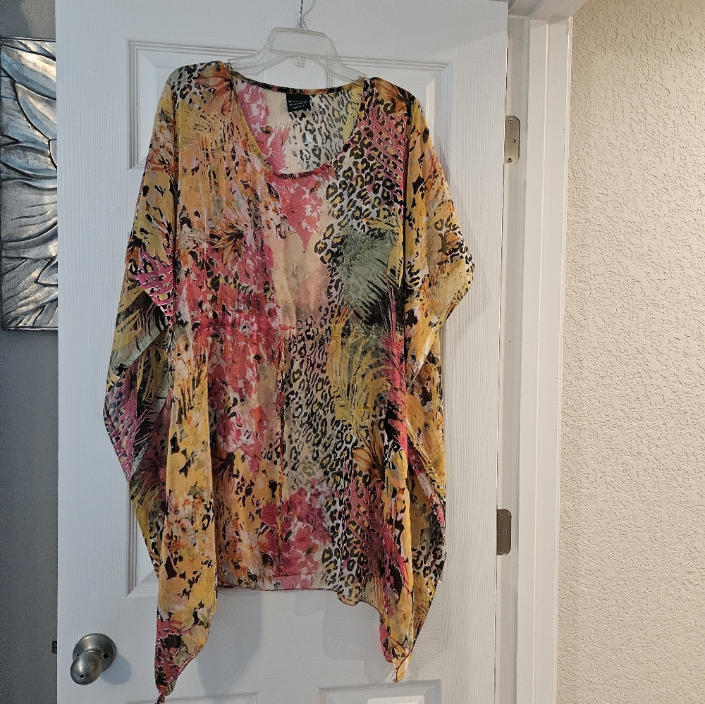 Colorful Animal Print Tunic